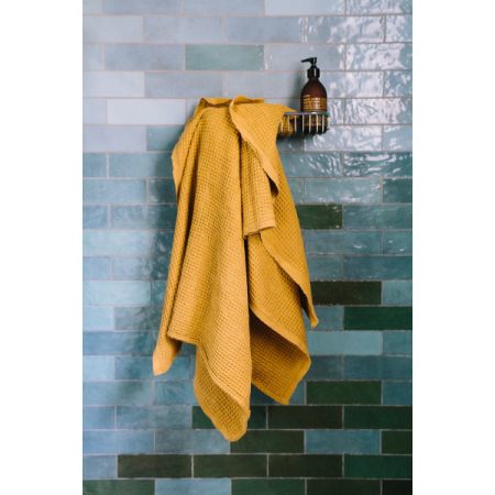The Cotton Company Waffle Towel - Marigold
