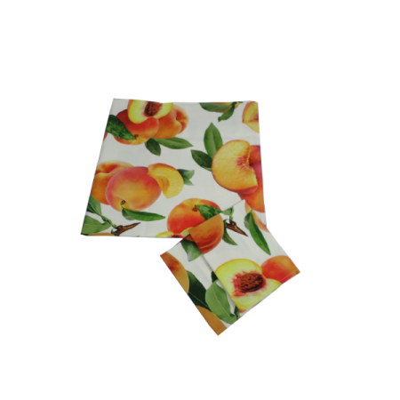 Peaches Overlay & Serviette Set