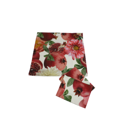 Pomegranate Overlay & Serviette Set