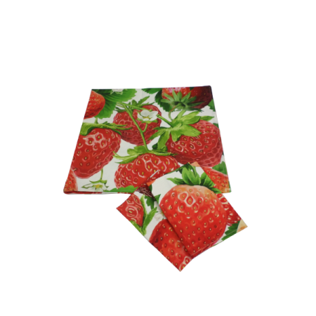 Strawberries Overlay & Serviette Set
