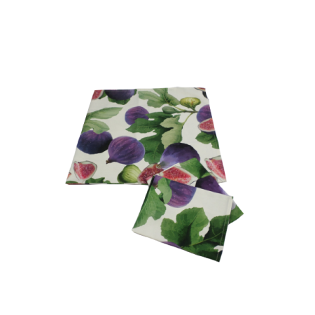 Fig Overlay & Serviette set