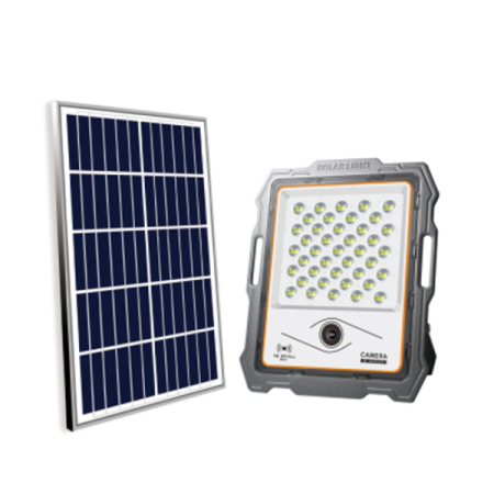 Solar First 100W Solar Flood Light With Camera