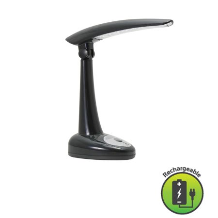 Eurolux LED Rechargeable Lamp H29 Black