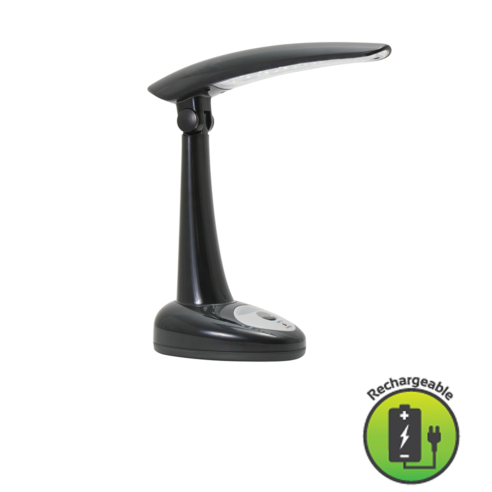 H29B Eurolux LED Rechargeable Lamp H29 Black