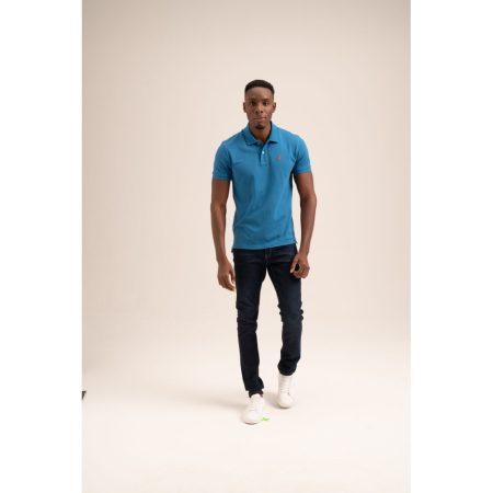 Polo Carter Pique Dark Blue Golfer
