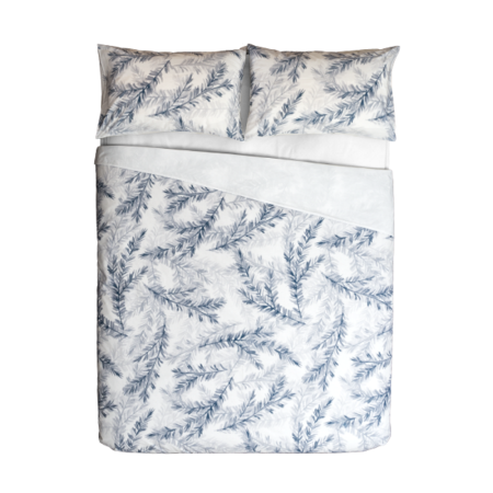 Coastal Leaf Duvet Cover Set
