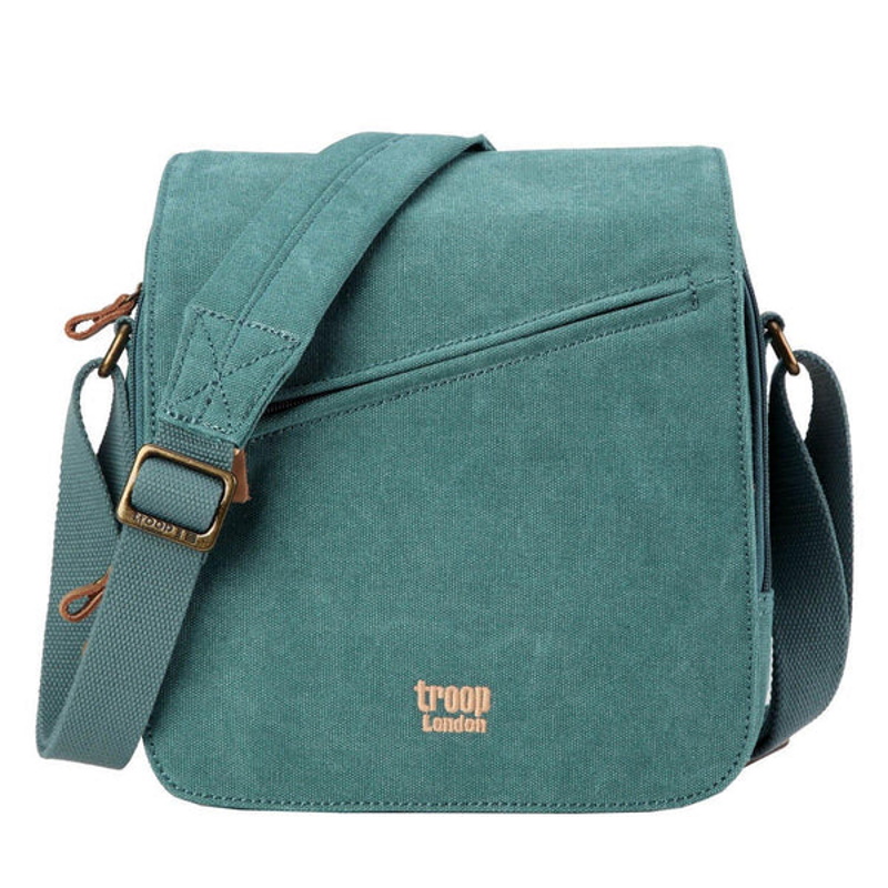 SKU 0103988 trp0238 Front Trrop Turquoise Bag Canvas
