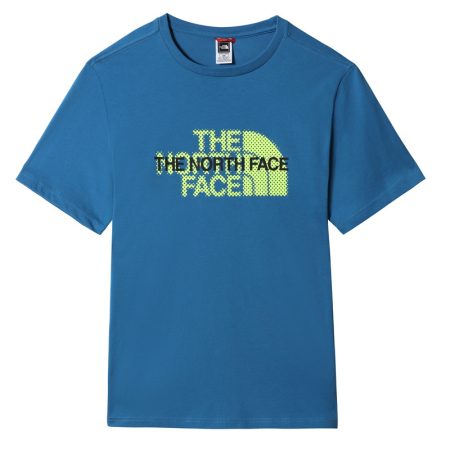 North Face Graphic Blue T-Shirt