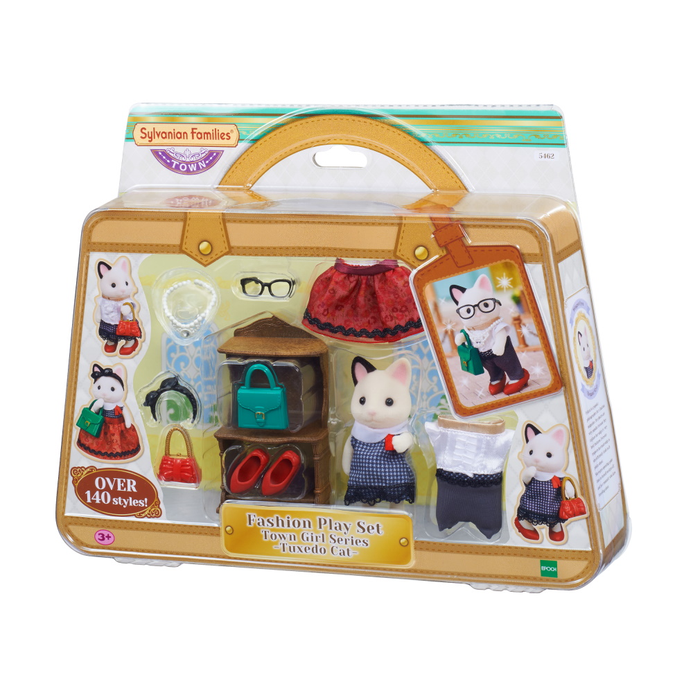 0106012 tuxedo cat fashion play 16-05462
