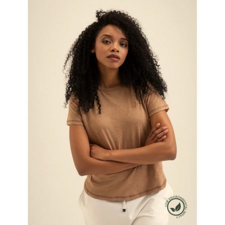 POLO HAYLEY COTTON SLUB TEE CAMEL