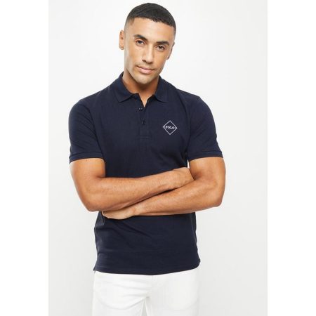 Polo Slimfit Logo Navy Golfer