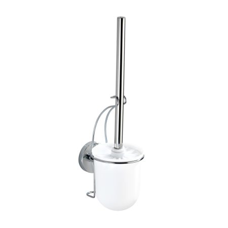 Wenko Vacuum-Loc Wall Toilet Brush Set Milazzo