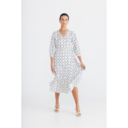 BRAVE+TRUE JESSICA WRAP DRESS