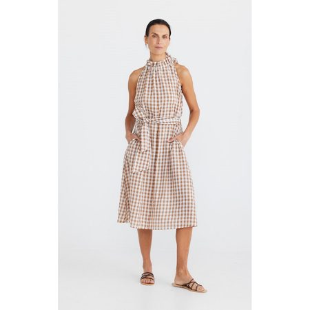 BRAVE+TRUE SOUL MIDI DRESS