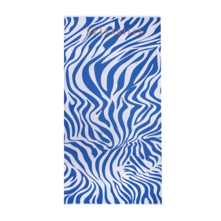 Granadilla Lilac Zebra Beach Towel