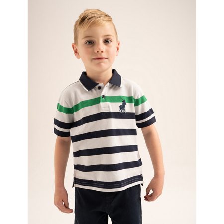 POLO BOYS LUCAS STRIPED GOLFER