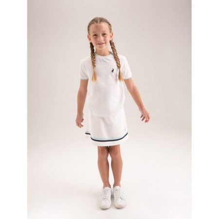 POLO GIRLS TERRI TEXTURED T-SHIRT