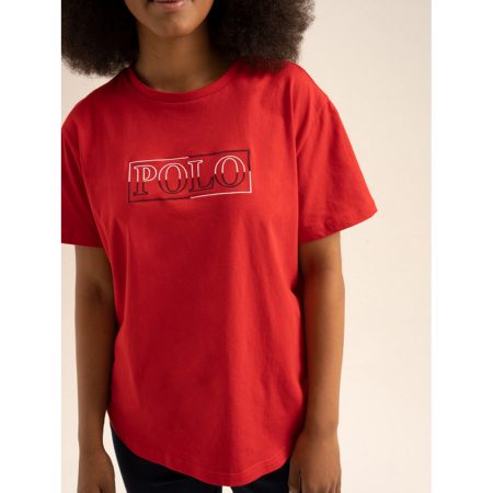 POLO HAIDEN EMBROIDERED LOGO T-SHIRT
