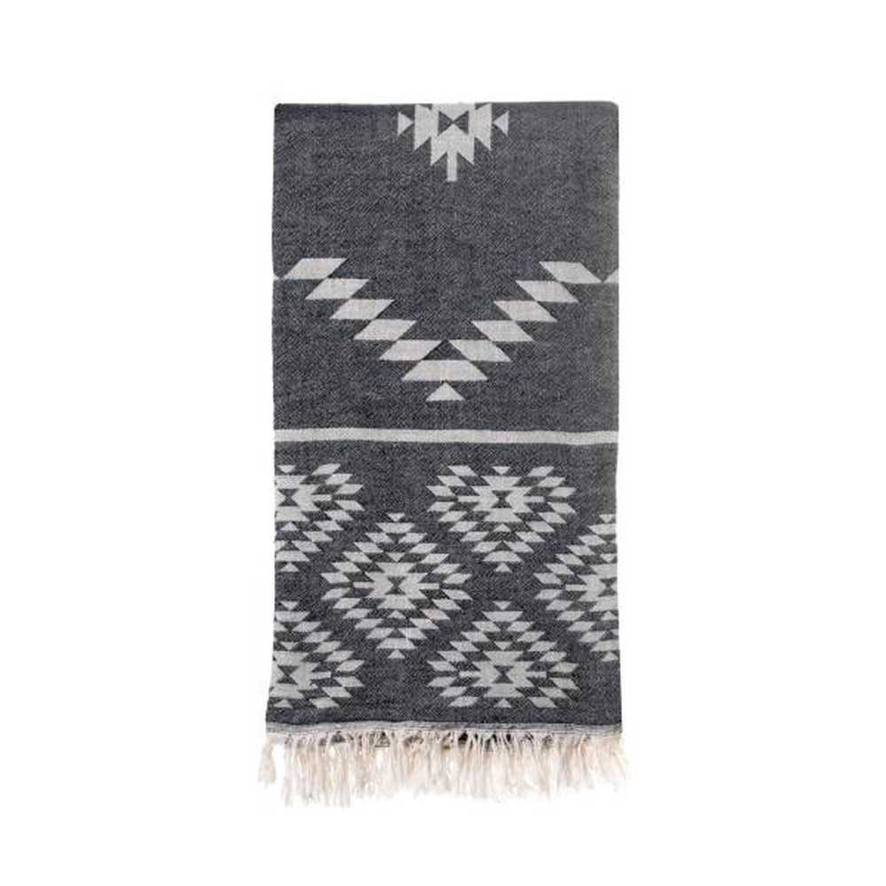 CC Kelim Black resize The Cotton Company Kelim 95cm x 75cm